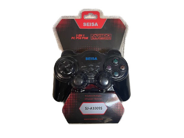 &u+ JOYSTICK PS2 PS3 PC DUAL SHOCK SJ-A1009S A PILAS